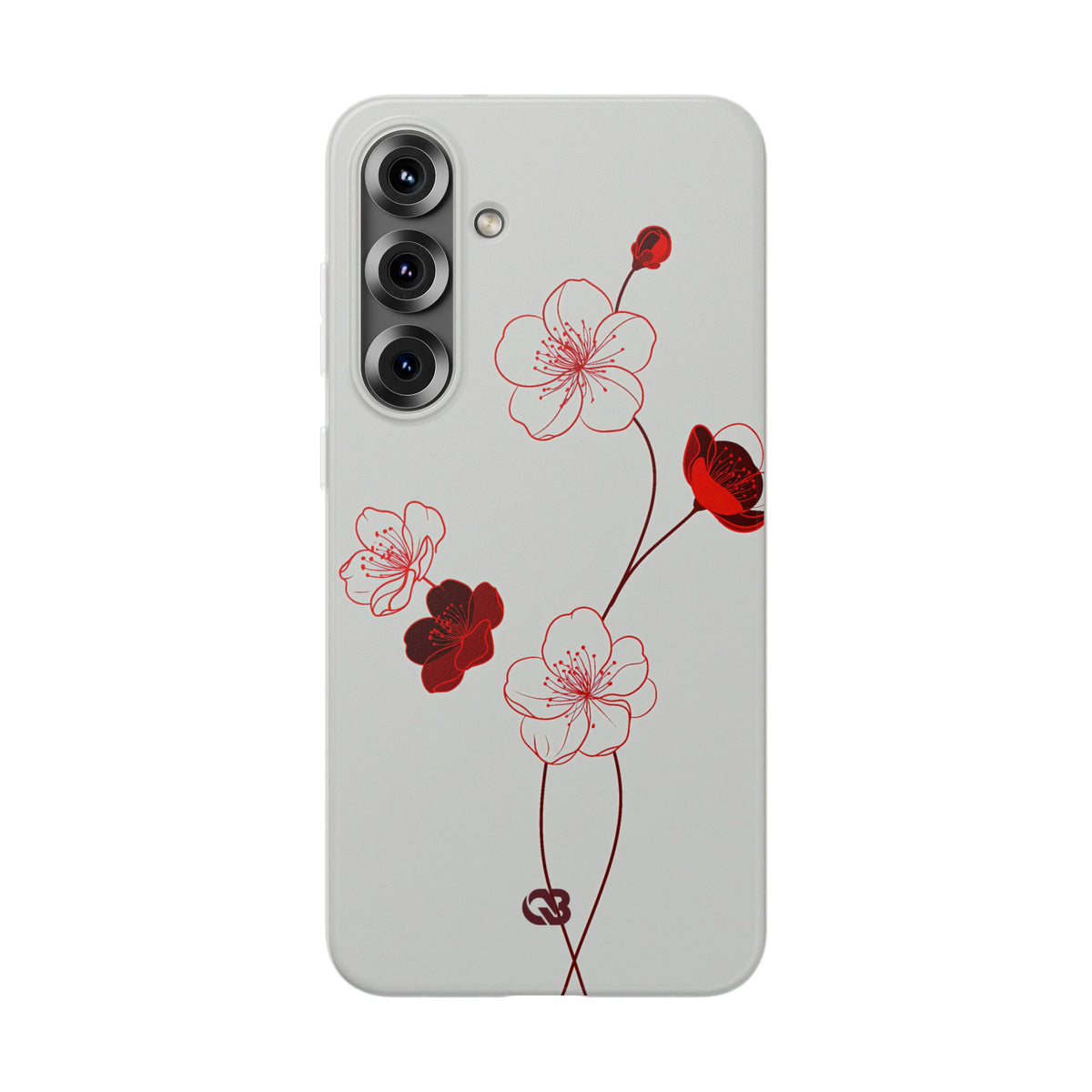 Crimson Sakura Blossom · Lite Phone Case for Samsung · Red