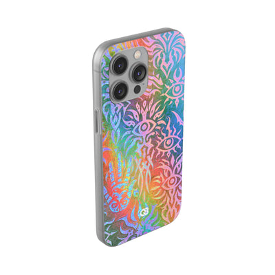 Chromatic Mystic Sigil · Lite Phone Case for iPhone ·  Blue