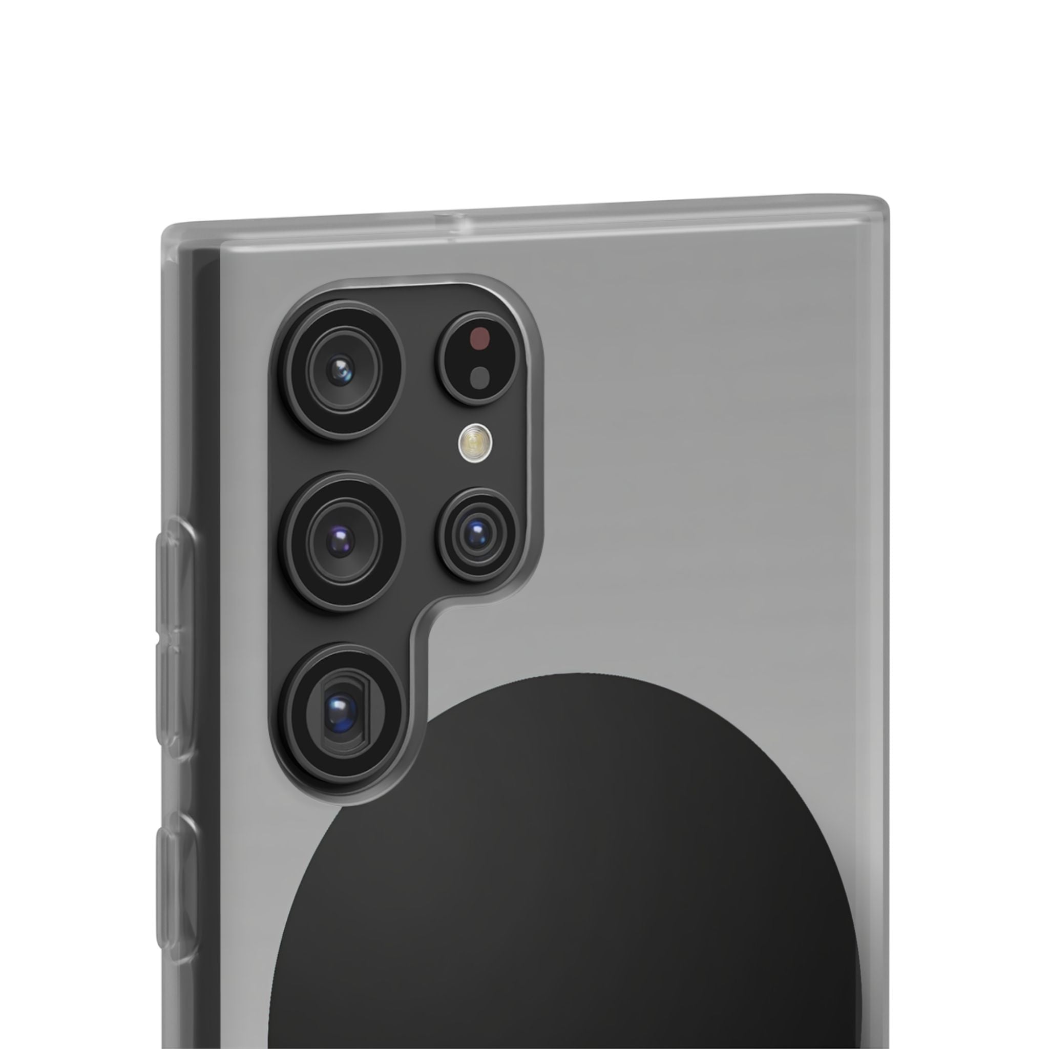 Grey Lite Phone Case for Samsung - Matte Onyx Sphere