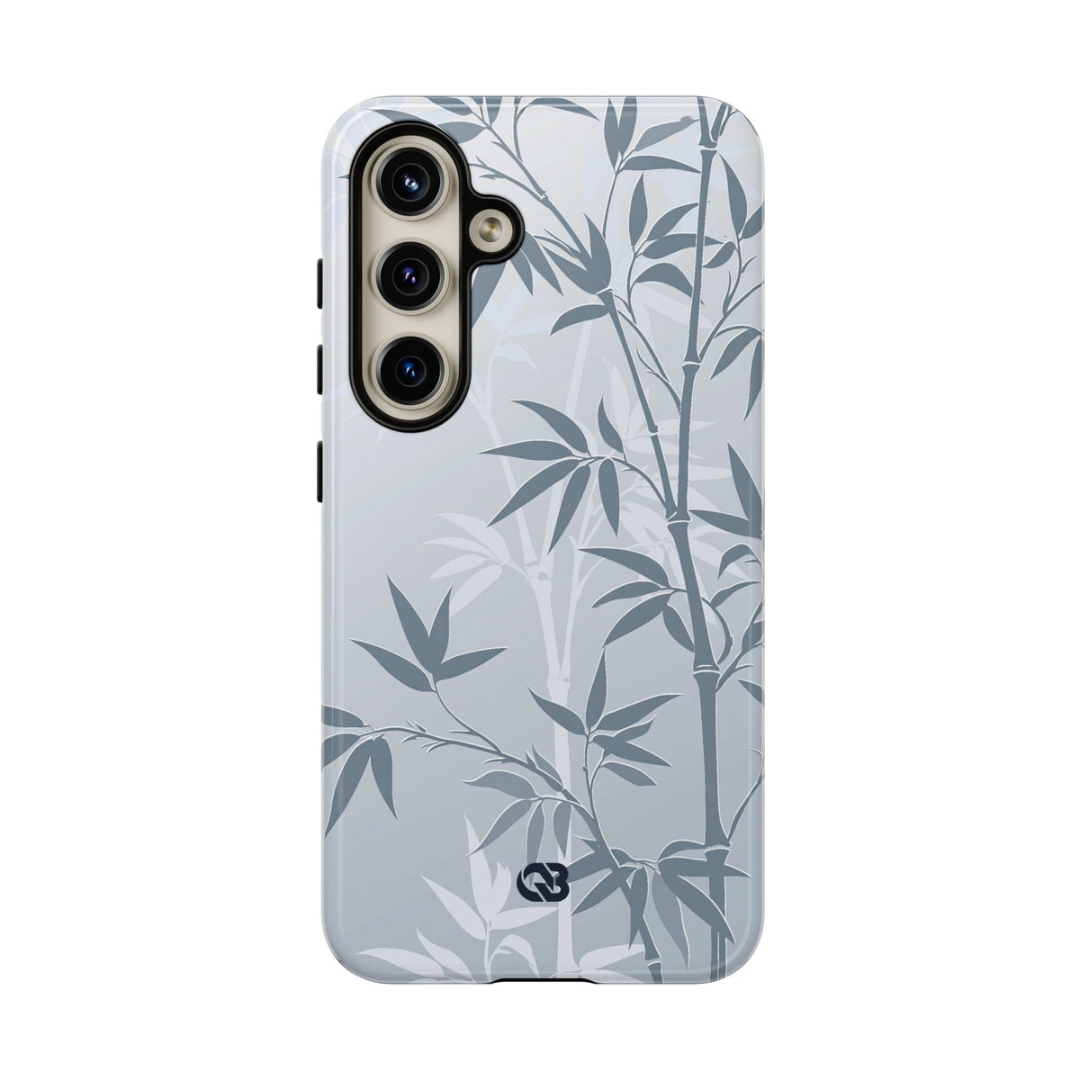Misty Bamboo Grove · Tough Phone Case for Samsung · Blue