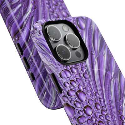 Violet Liquid Gel · Tough 2.0 Magnetic Phone Case for iPhone · Purple