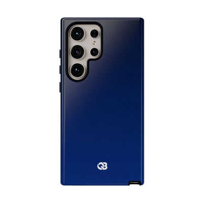 Blue Tough Phone Case for Samsung - Midnight Cobalt Fade