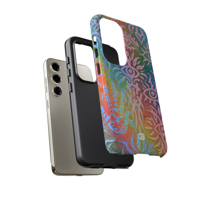 Chromatic Mystic Sigil · Tough Phone Case for Samsung · Blue