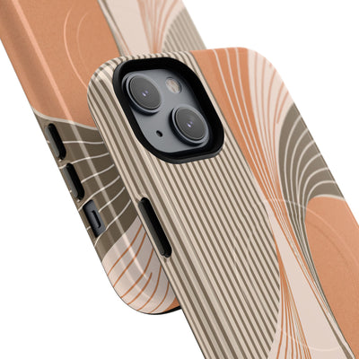 Orange Tough 2.0 Magsafe Phone Case for iPhone - Desert Arc Horizon