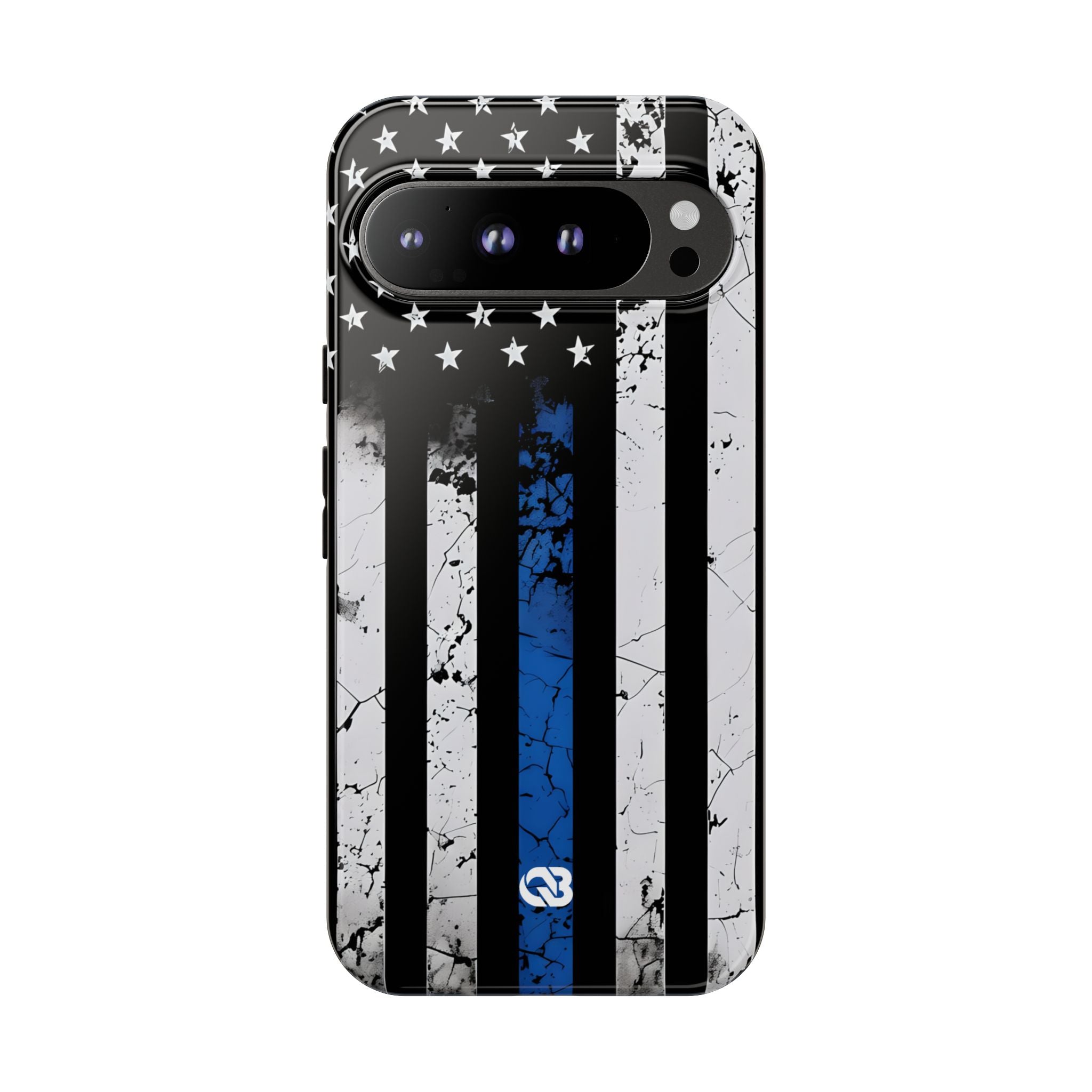 Gritty Cobalt Flag · Tough Phone Case for Google Pixel