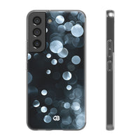 Black Lite Phone Case for Samsung - Silver Orbit Glow