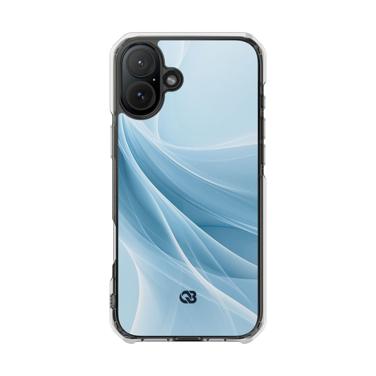 Azure Horizon · Clear Impact Magnetic Phone Case for iPhone ·  Blue