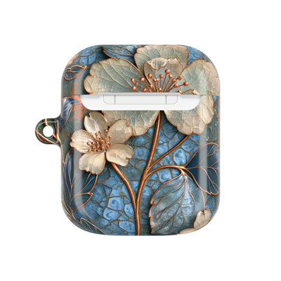 Gilded Blossom Reverie · Hard Case for AirPods & AirPods Pro · Teal