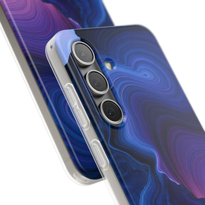 Radiant Strata · Lite Phone Case for Samsung · Blue
