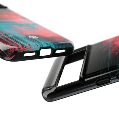 Digital Signal Drift · Tough Phone Case for Pixel ·  Black