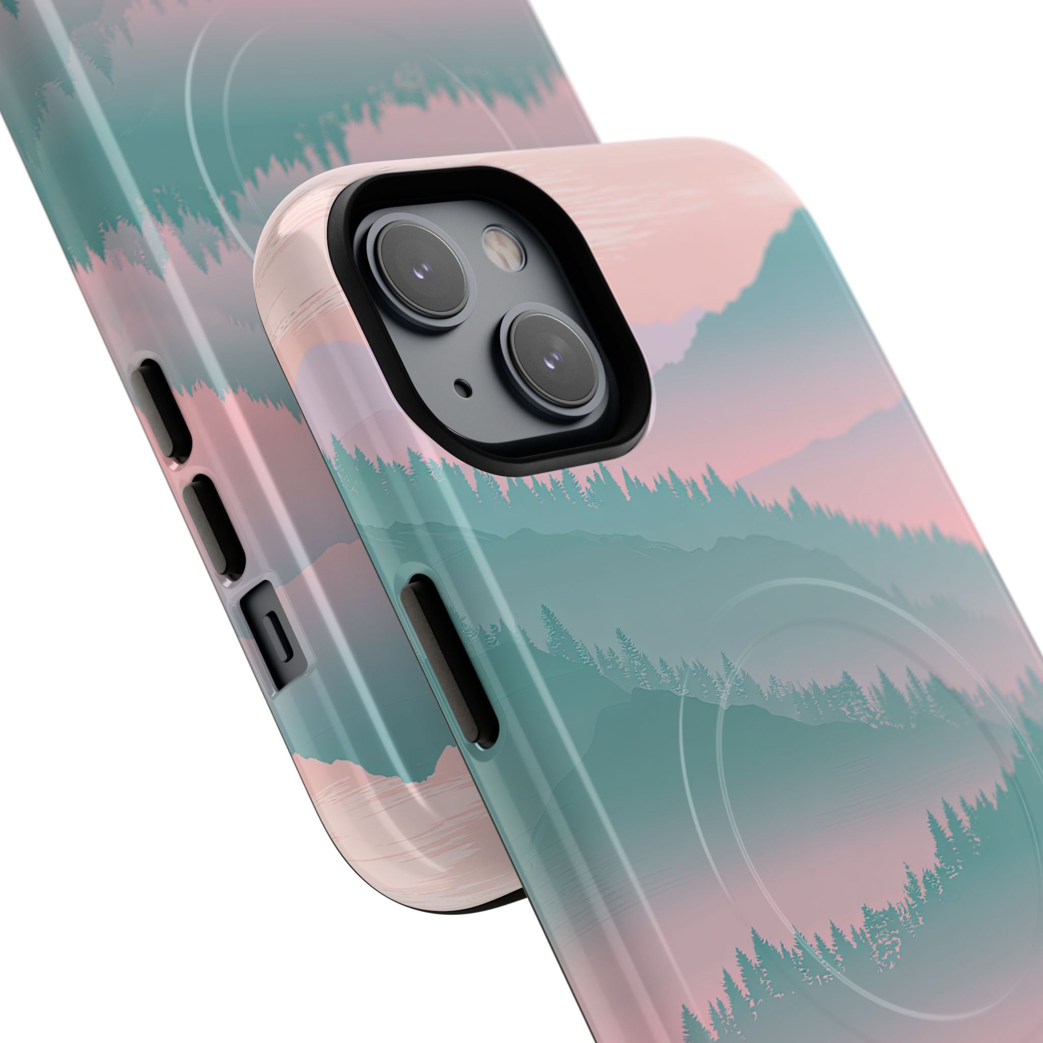 Teal Tough 2.0 Magsafe Phone Case for iPhone - Alpine Mist Teal