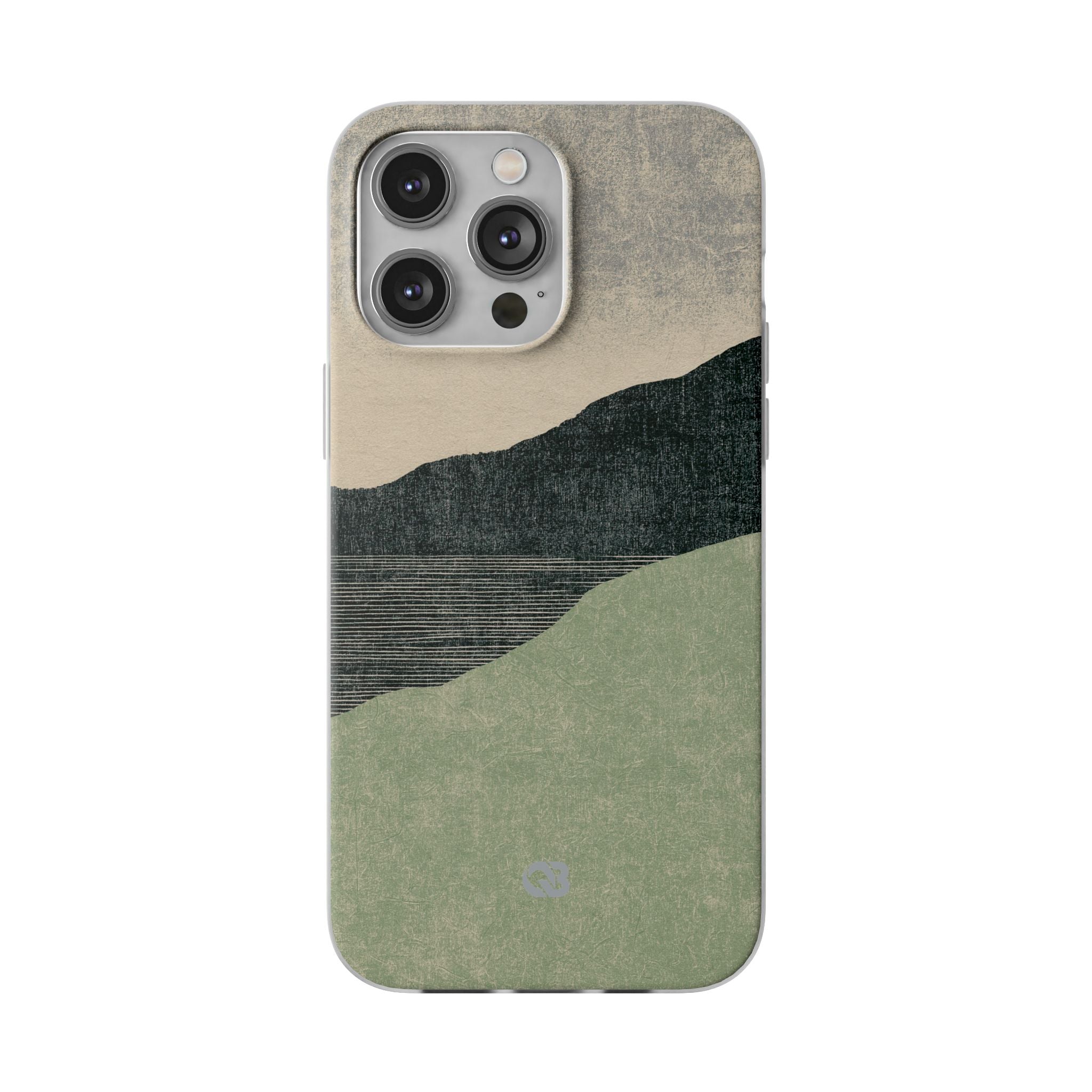Green Lite Phone Case for iPhone - Moss Ridge Grain