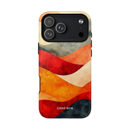 Cracked Wave Sunset iPhone 17 Pro Max Case - Tough+ - CASE•BOB