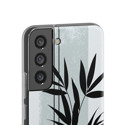 Grey Lite Phone Case for Samsung - Sage Bamboo Noir