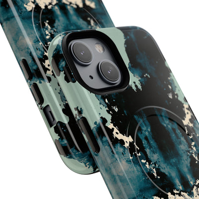 Rorschach Ink Void · Tough 2.0 Magnetic Phone Case for iPhone · Black