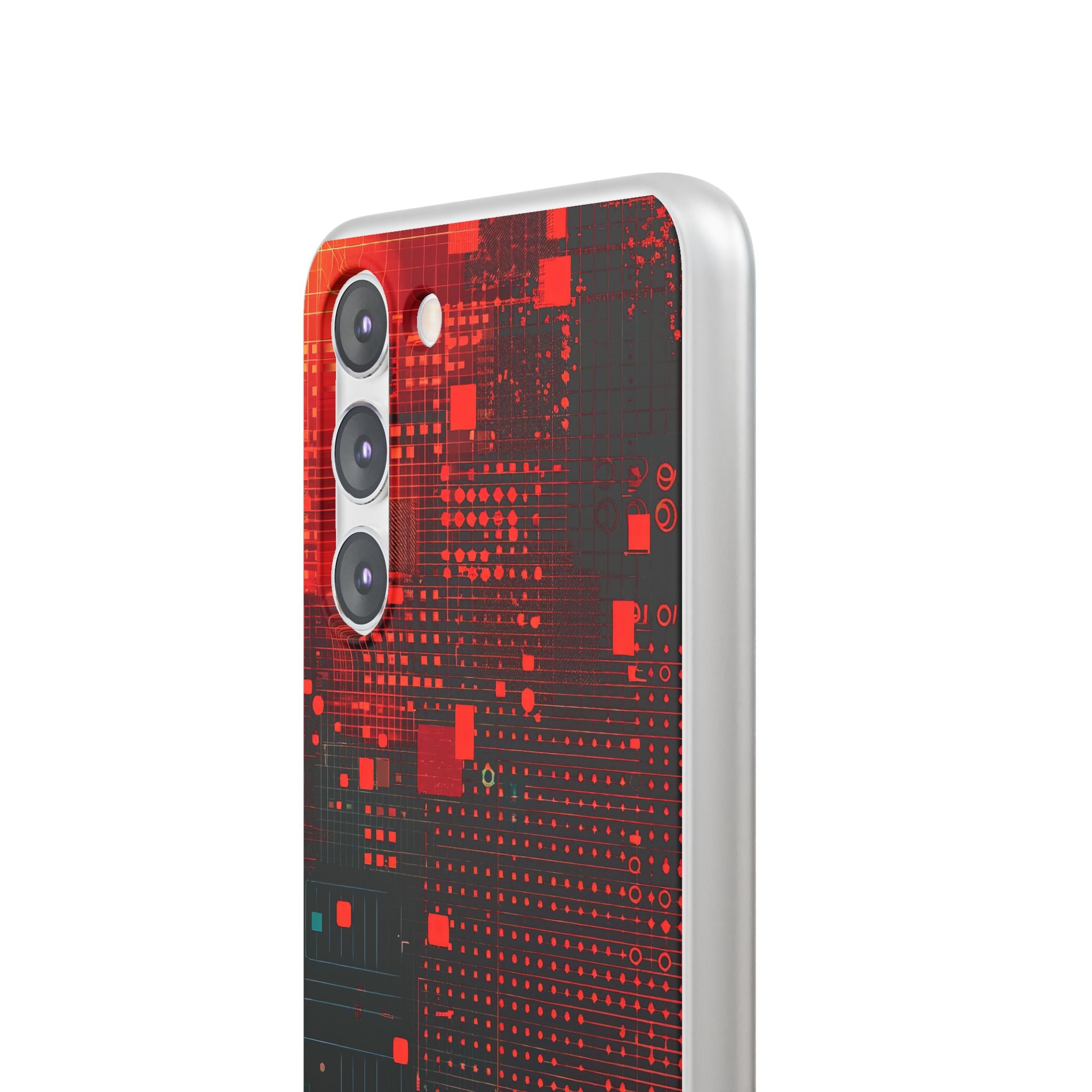 Grid Fusion Samsung S23 Plus Case - Soft