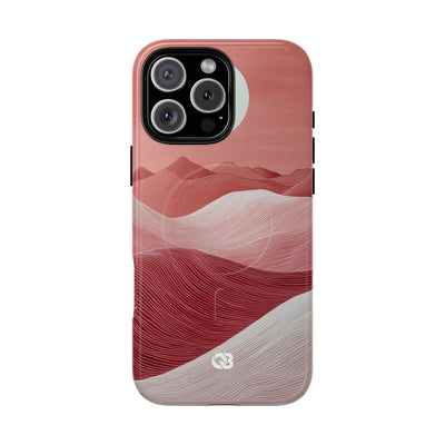 Crimson Dune Horizon · Tough+ Phone Case for iPhone · Magsafe