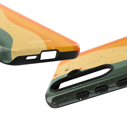 Wavy Forest Veil Samsung S24 Case - Tough