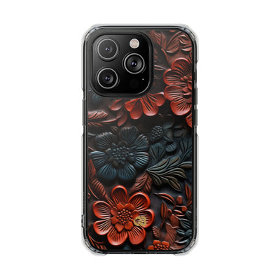 Carved Earth Bloom · Impact Phone Case for iPhone · Magsafe