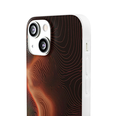 Caldera Ridge · Lite Phone Case for iPhone ·  Orange