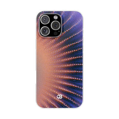 Luminous Aura Burst · Lite Phone Case for iPhone ·  Blue