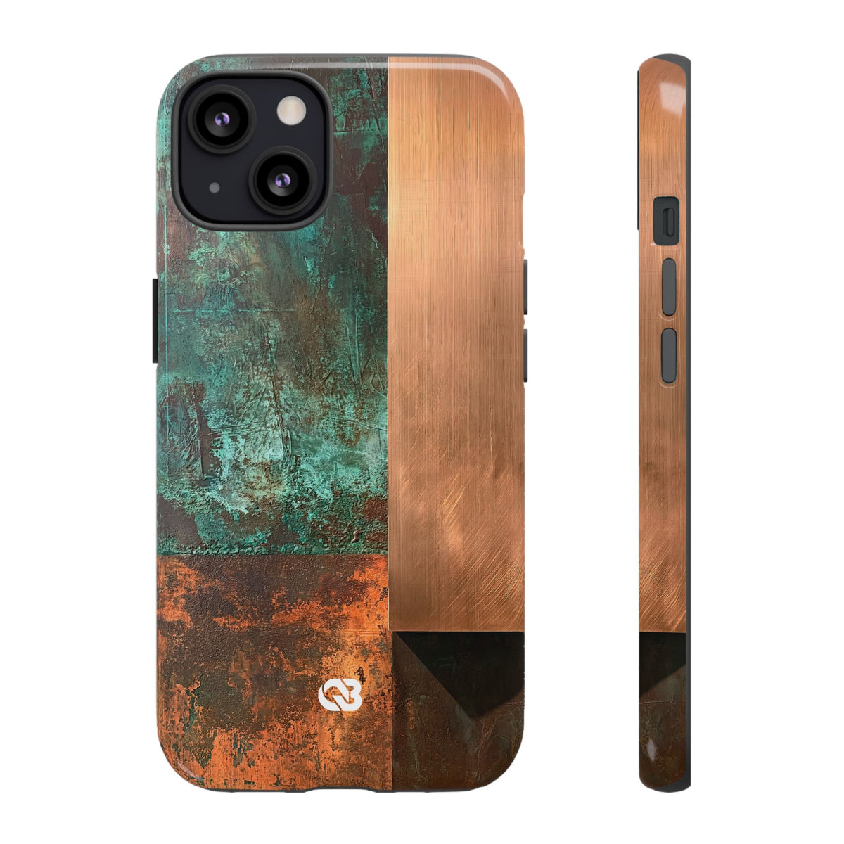 Oxidized Copper Patina · Tough Phone Case for iPhone · Green