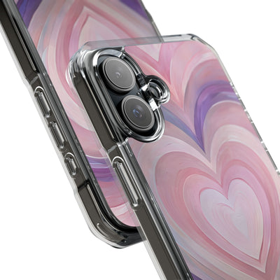 Lavender Pulse Hearts · Impact Magsafe