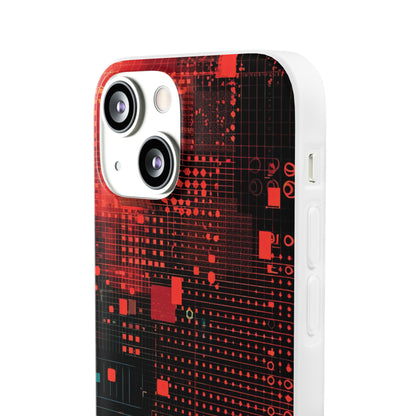 Grid Fusion iPhone 13 mini Case - Soft