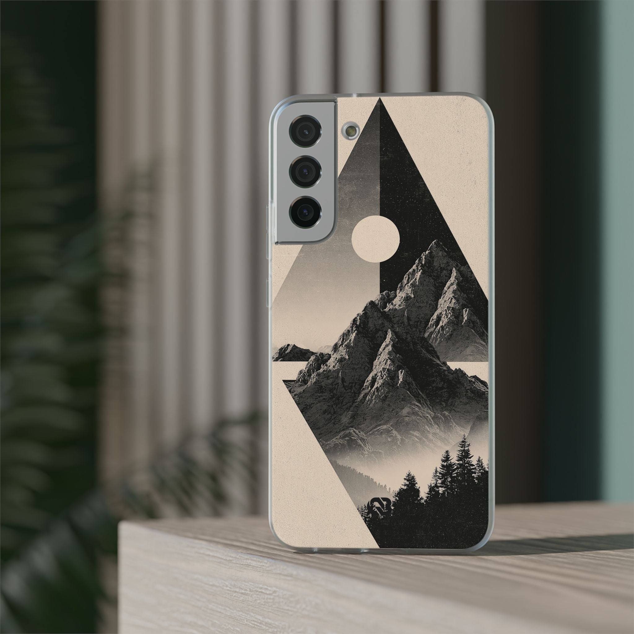 Beige Lite Phone Case for Samsung - Obsidian Summit Parchment
