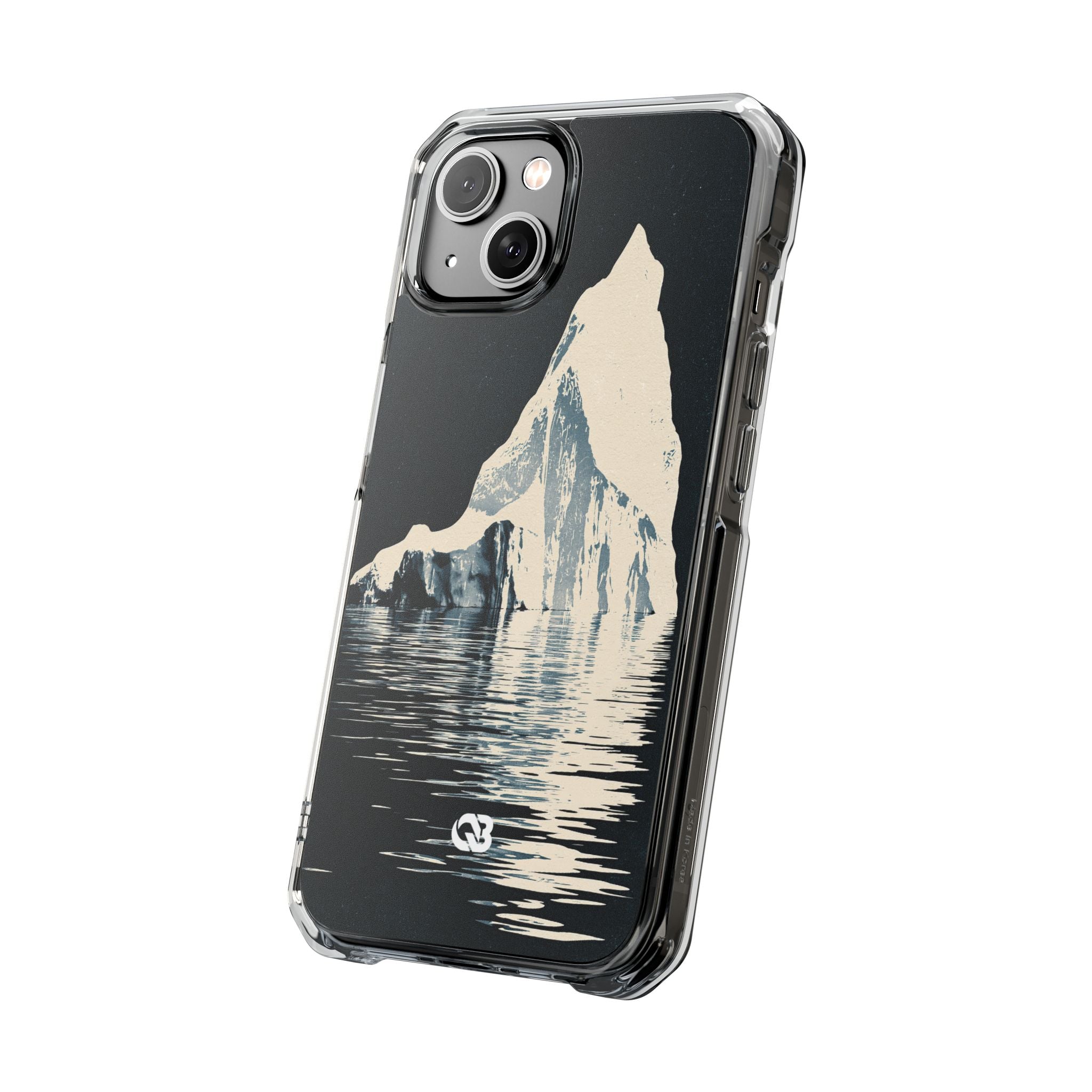 Blue Impact MagSafe Phone Case for iPhone - Frozen Navy Monolith