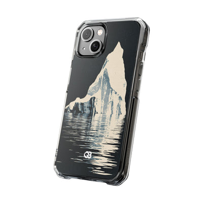 Blue Impact MagSafe Phone Case for iPhone - Frozen Navy Monolith