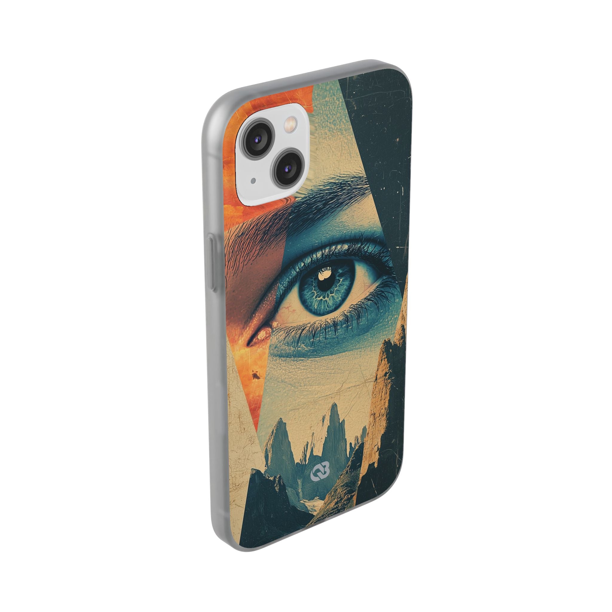 Fragmented Peak Gaze · Soft Phone Case for iPhone