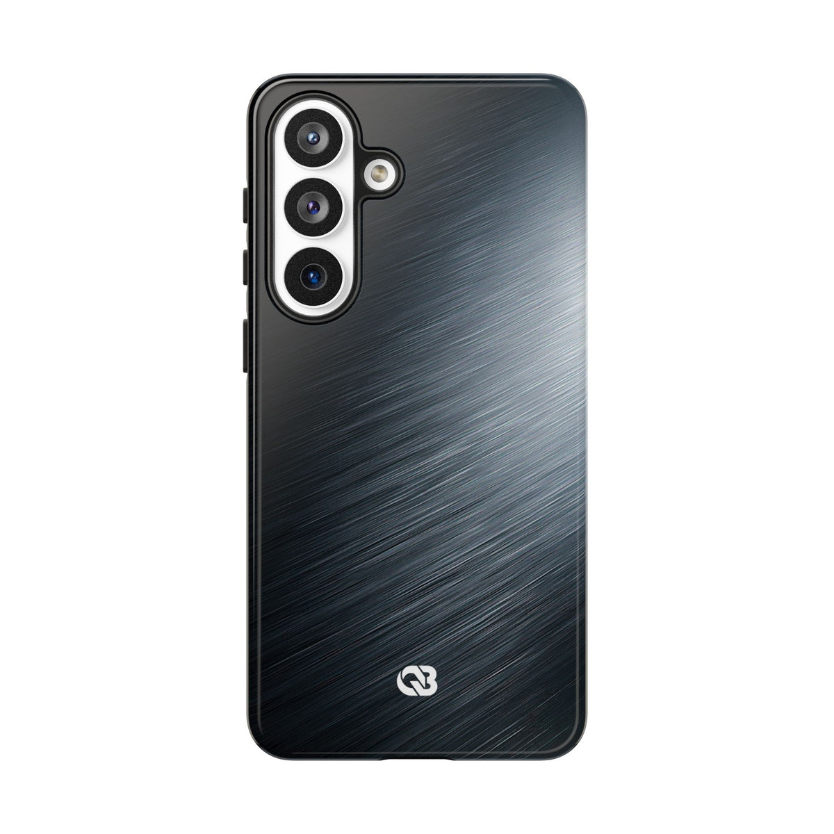 Brushed Obsidian Steel · Tough Phone Case for Samsung · Grey