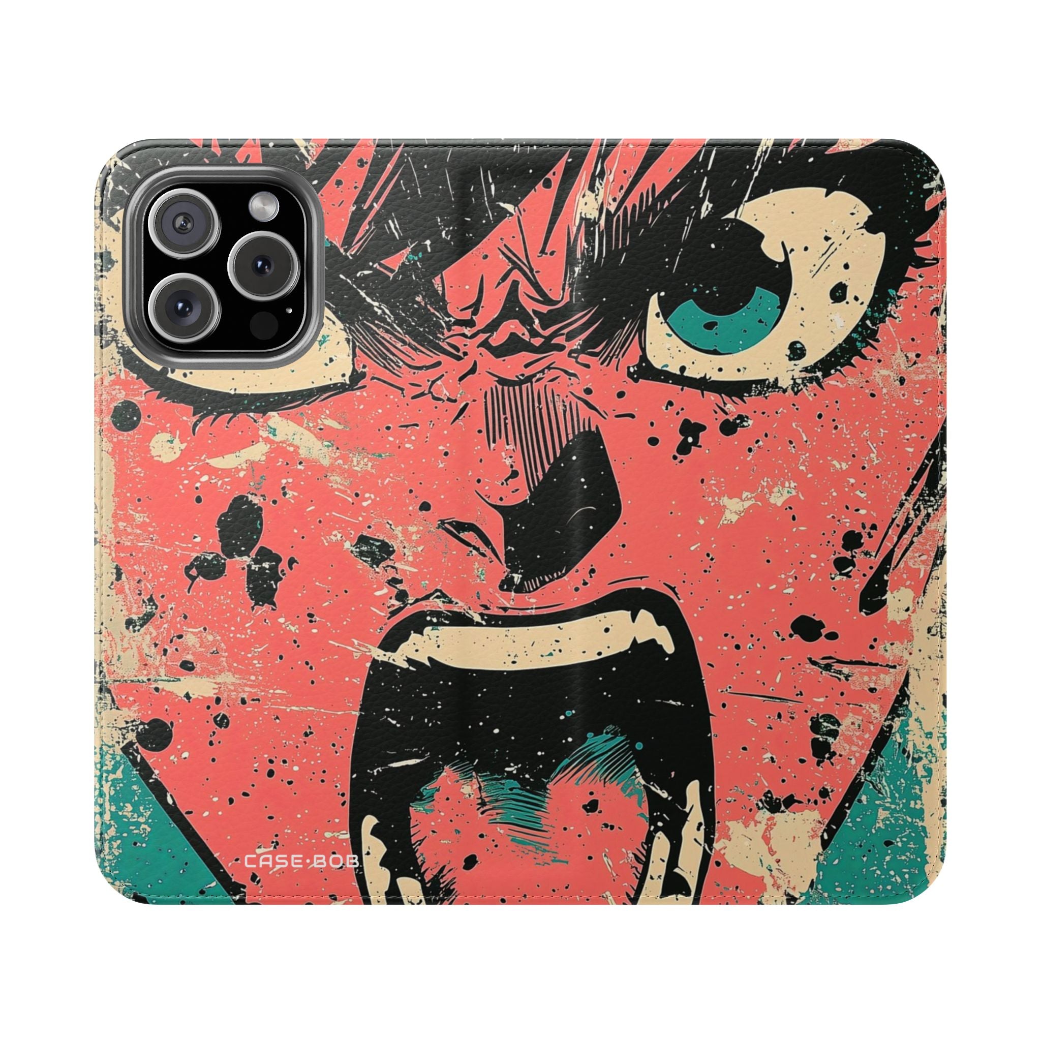 Shouting Face Burst - iPhone 16 Max Case - Wallet