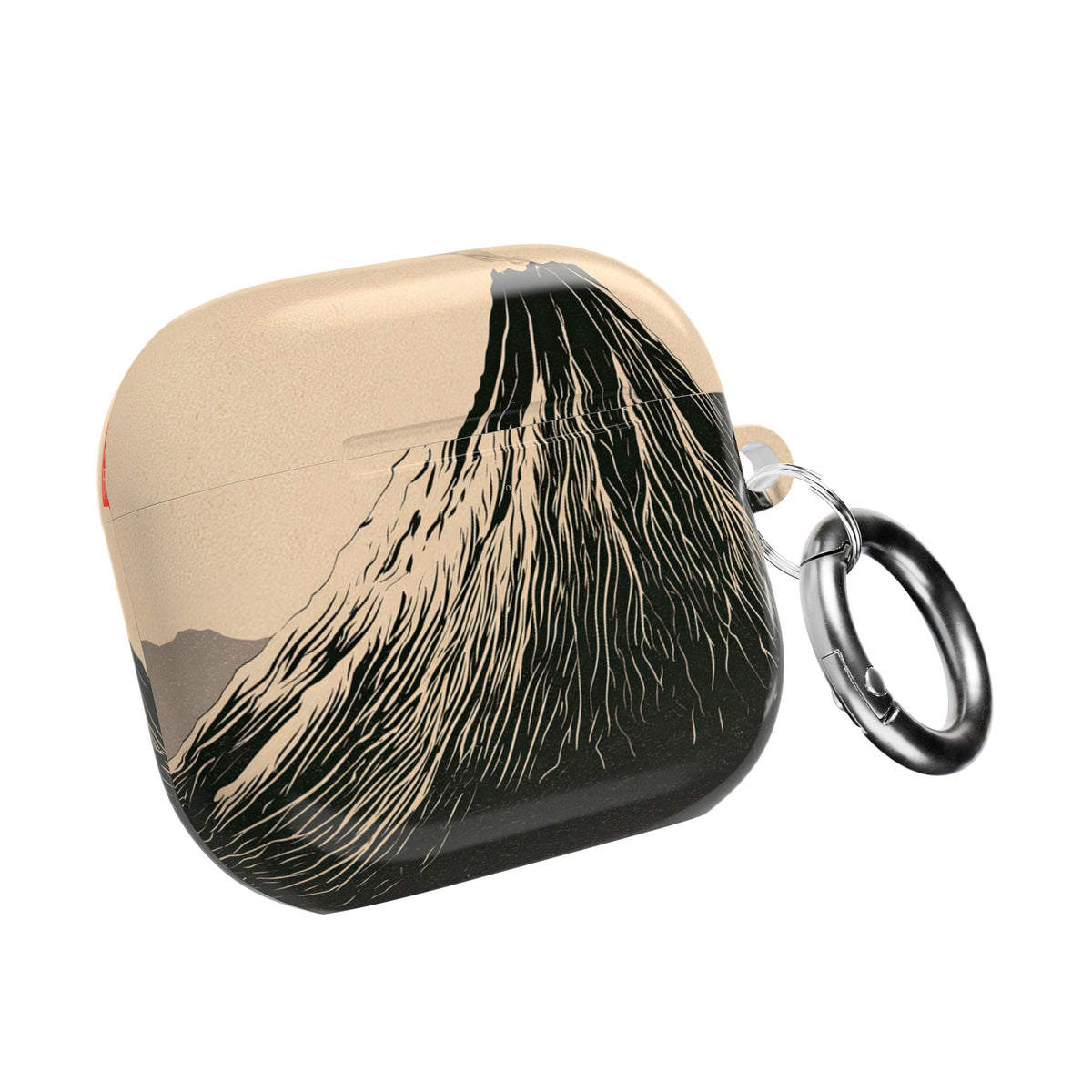 Fuji Summit · Hard Case for AirPods & AirPods Pro · Beige