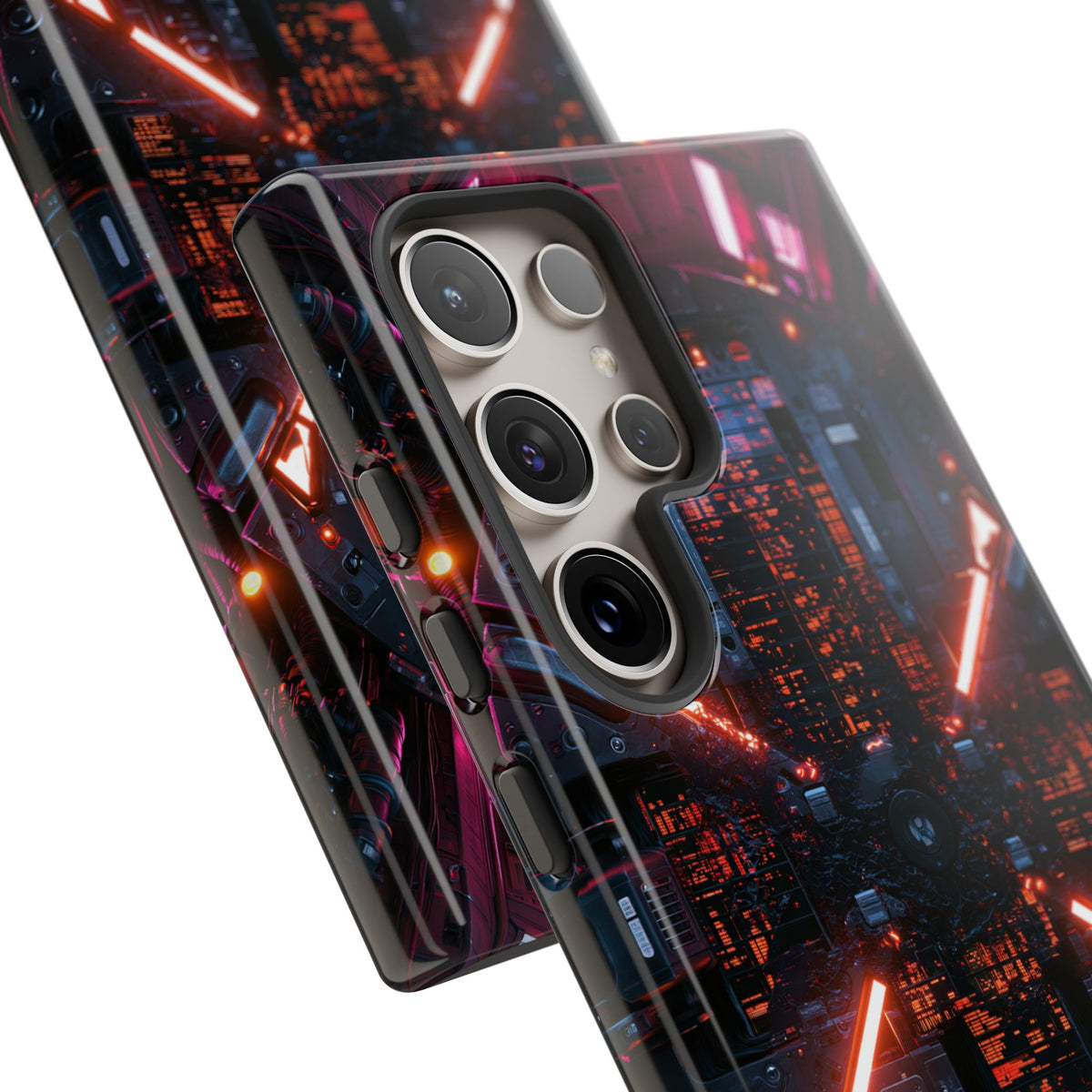 Cybernetic Reactor Core · Tough Phone Case for Samsung · Black