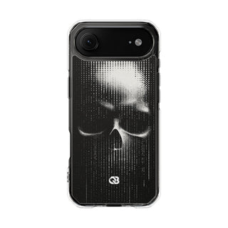 Raster Phantom · Clear Impact Magnetic Phone Case for iPhone ·  Black