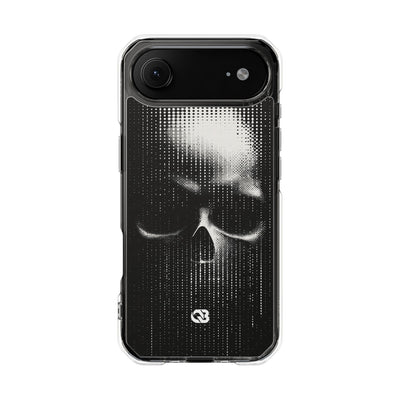 Raster Phantom · Clear Impact Magnetic Phone Case for iPhone ·  Black