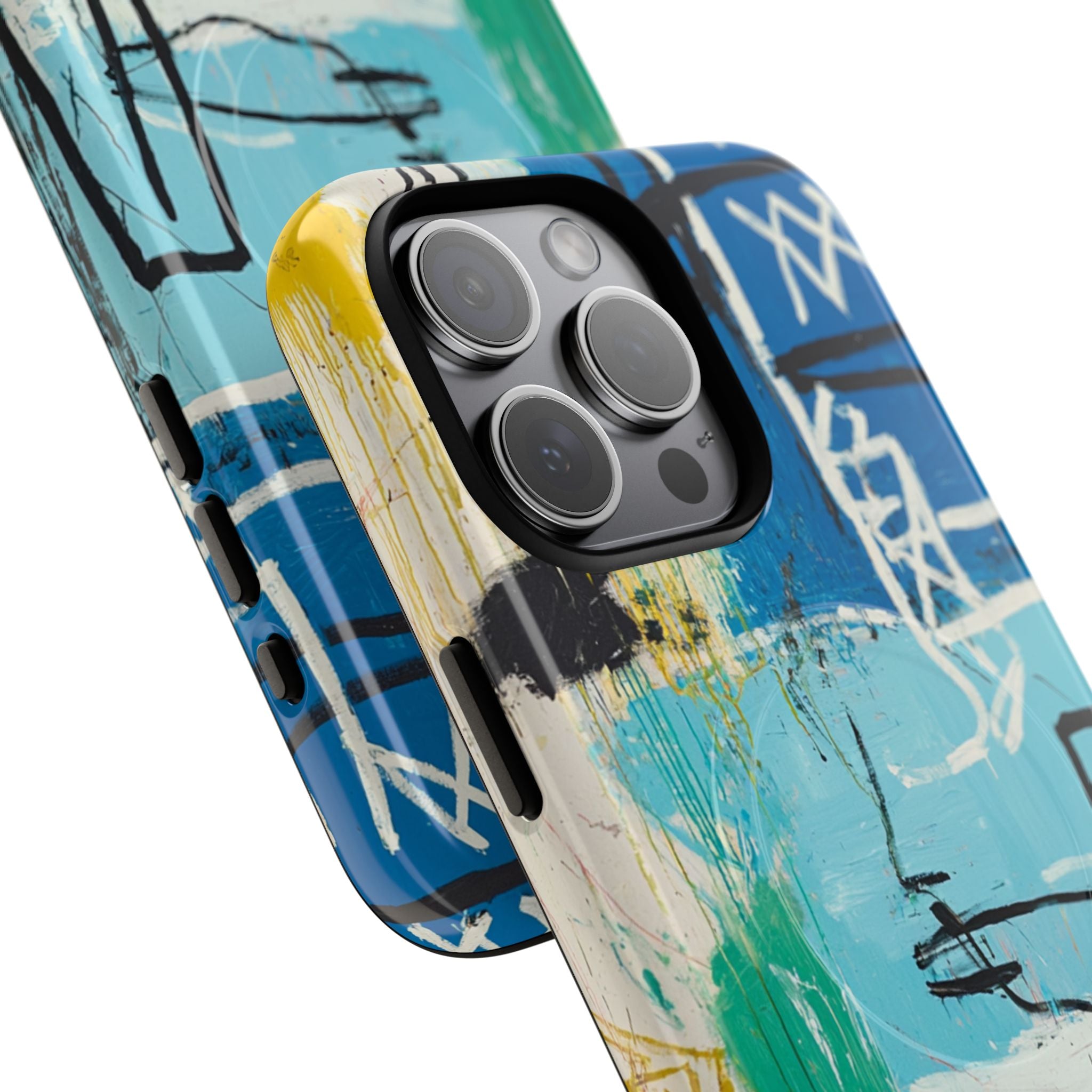 Azure Urban Scribble · Tough+ Phone Case for iPhone · Magsafe