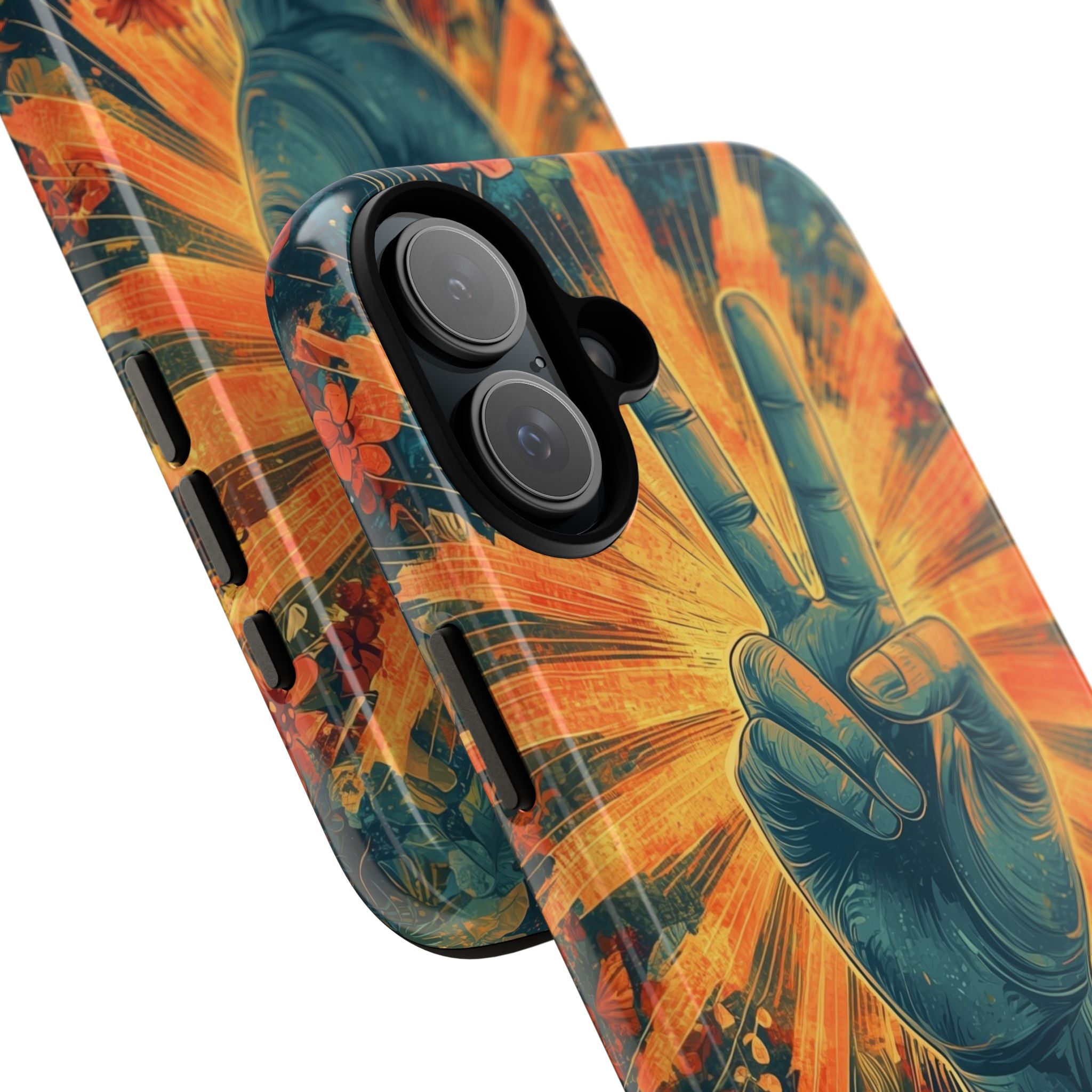 Radiant Peace Bloom · Tough Phone Case for iPhone