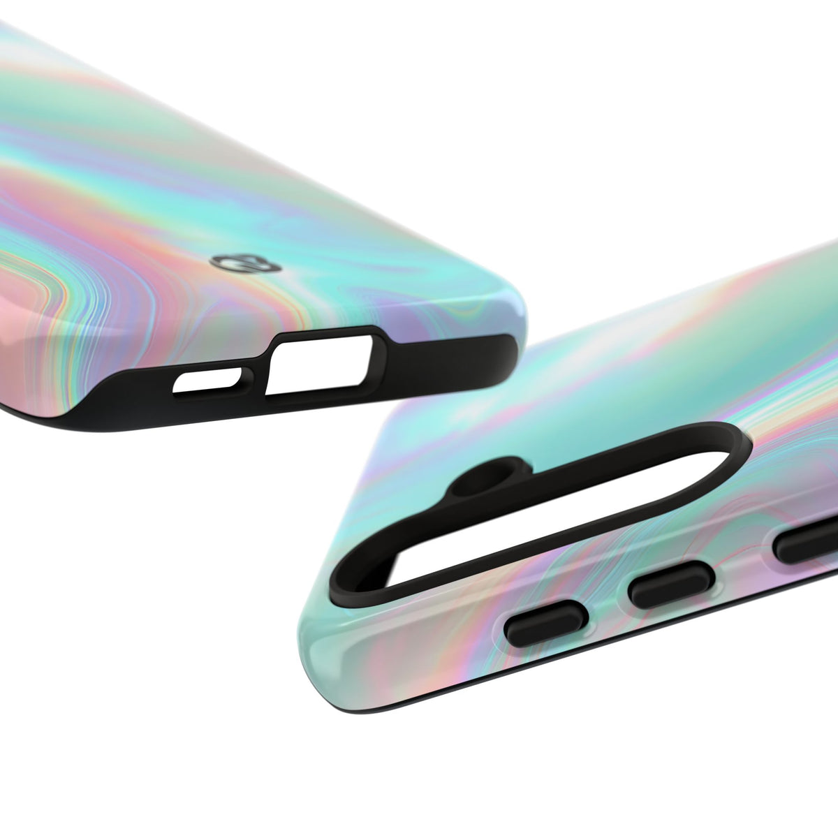 Prismatic Liquid Light · Tough Phone Case for Samsung · Teal