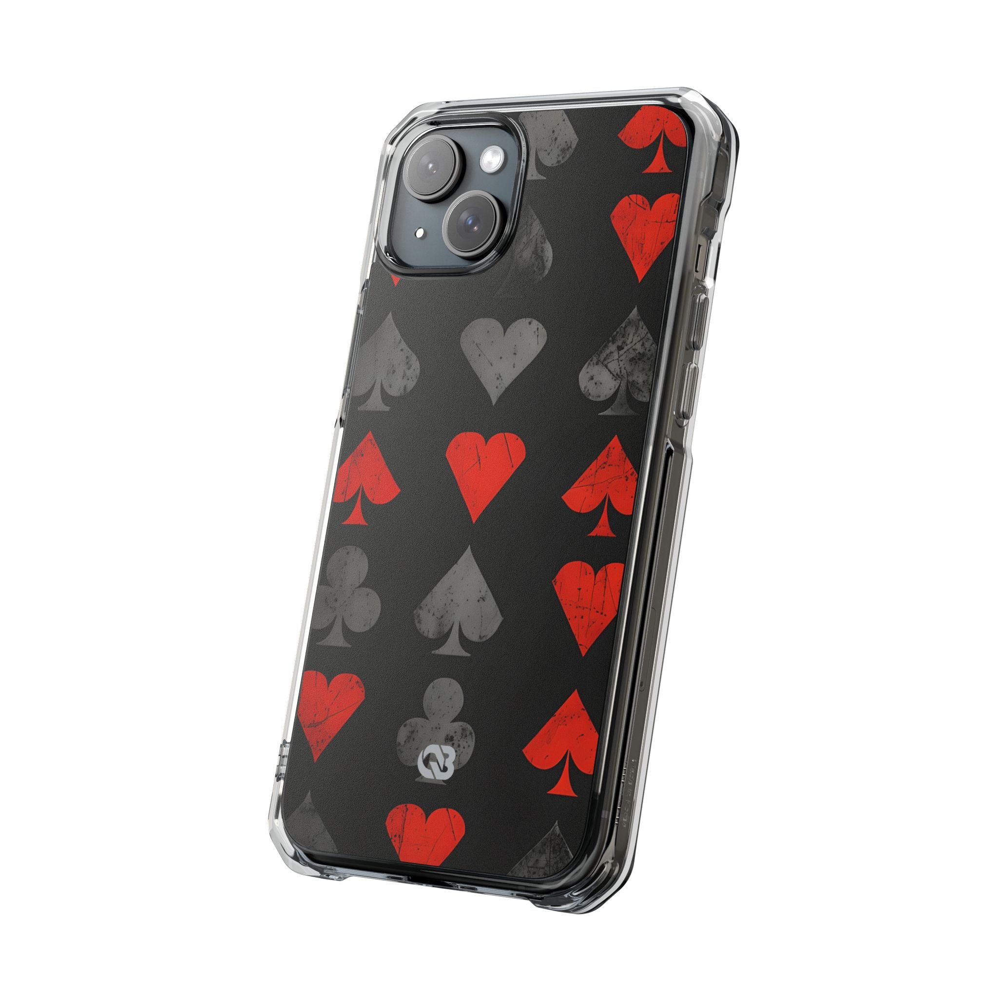 Gritty Suit Repeat · Impact Phone Case for iPhone · Magsafe