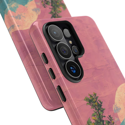 Lunare Pastellblüte · Tough Handyhülle für Samsung