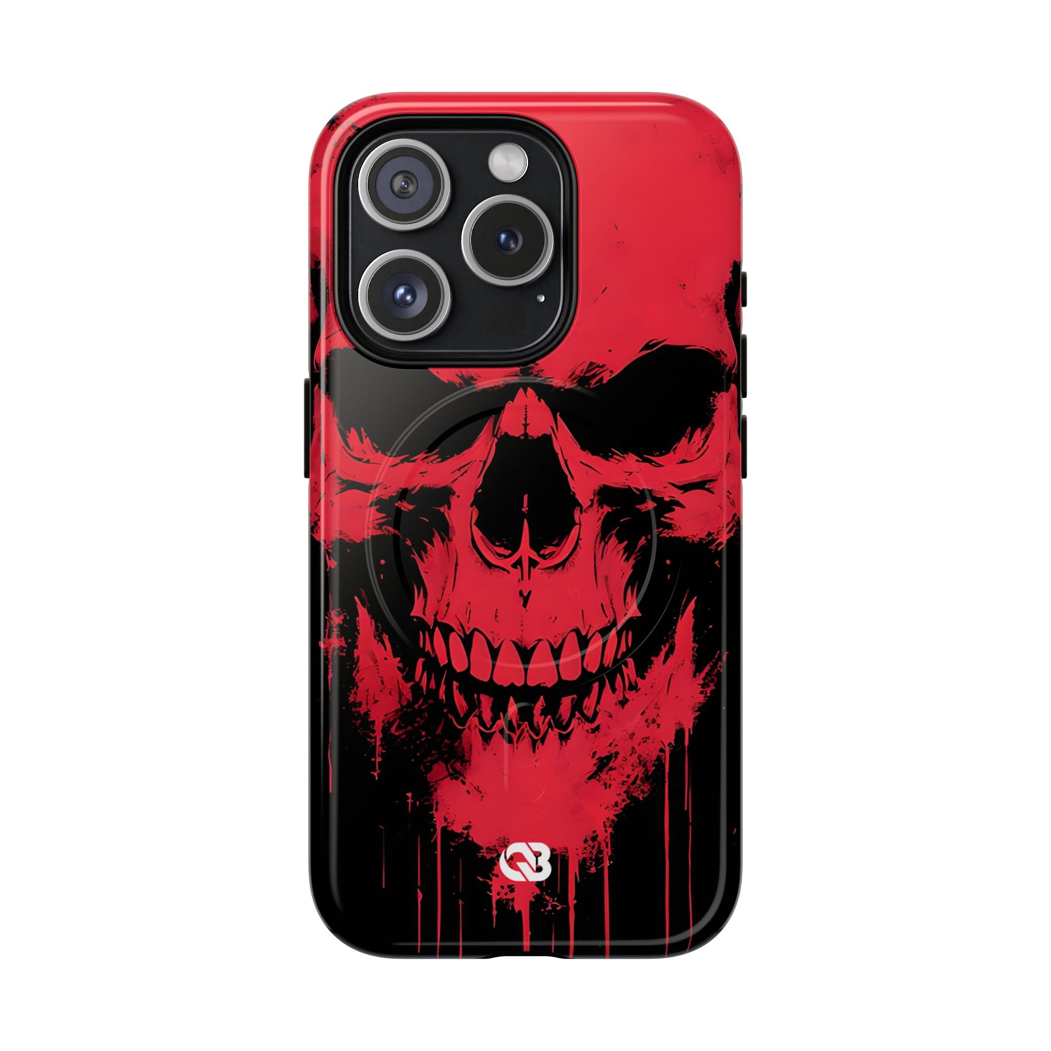 Crimson Street Skull · Tough+ Magsafe