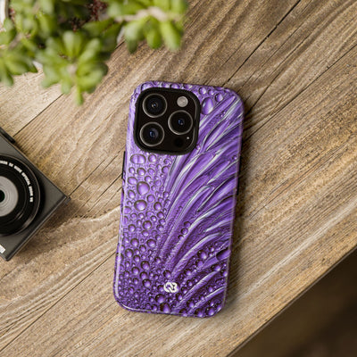 Violet Liquid Gel · Tough Phone Case for iPhone · Purple