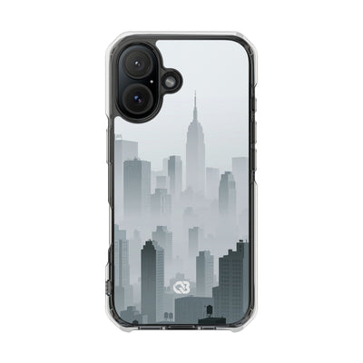 Metropolitan Horizon · Clear Impact Magnetic Phone Case for iPhone ·  Grey