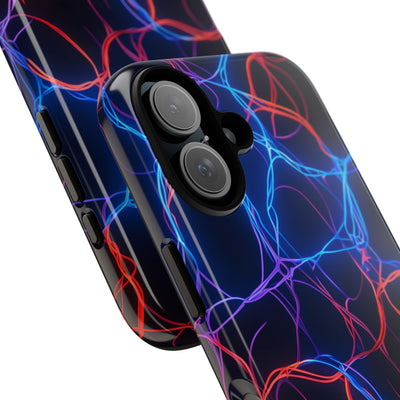 Electric Synapse Glow · Tough Handyhülle für iPhone