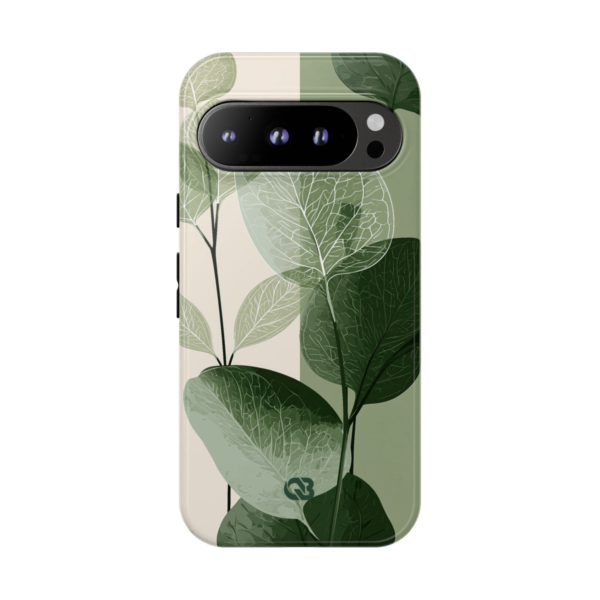 Layered Eucalyptus Study · Tough Phone Case for Pixel ·  Green
