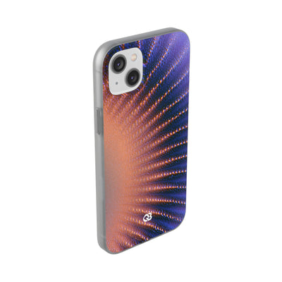 Luminous Aura Burst · Lite Phone Case for iPhone ·  Blue