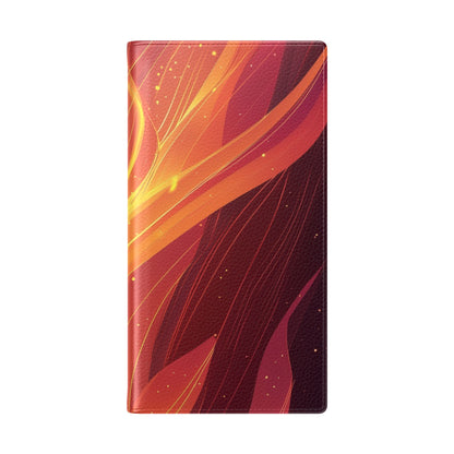 Flaming Ember - Samsung S23 Ultra Case - Wallet